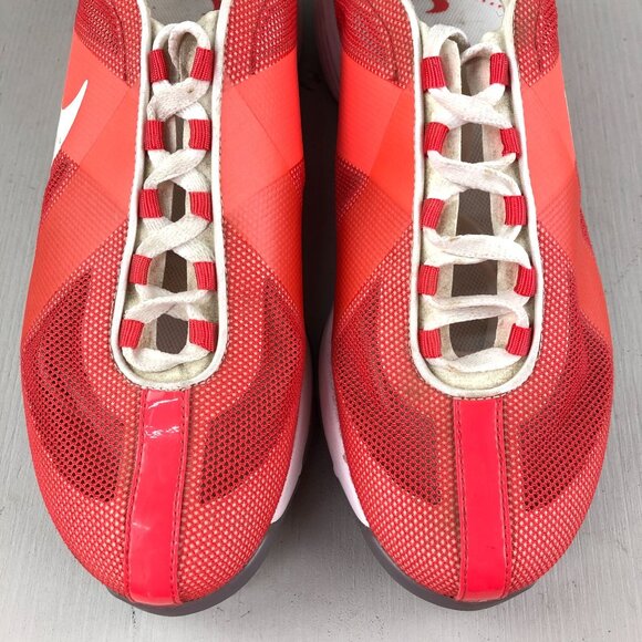 Nike Women's 8.5 Hyperfuse Lunar Summer Lite Red Orange Golf Shoes 483325-600 - Picture 5 of 14